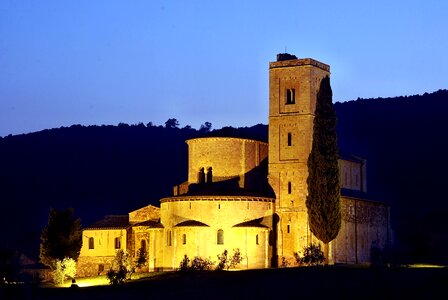 Blue hour italy mood