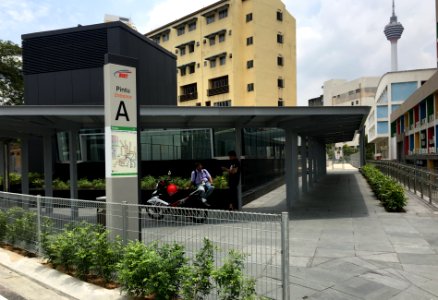 SBK Line Merdeka Station Entrance A 3