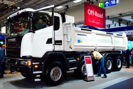 Scania G 450 Off-Road truck 8x4. Spielvogel 1