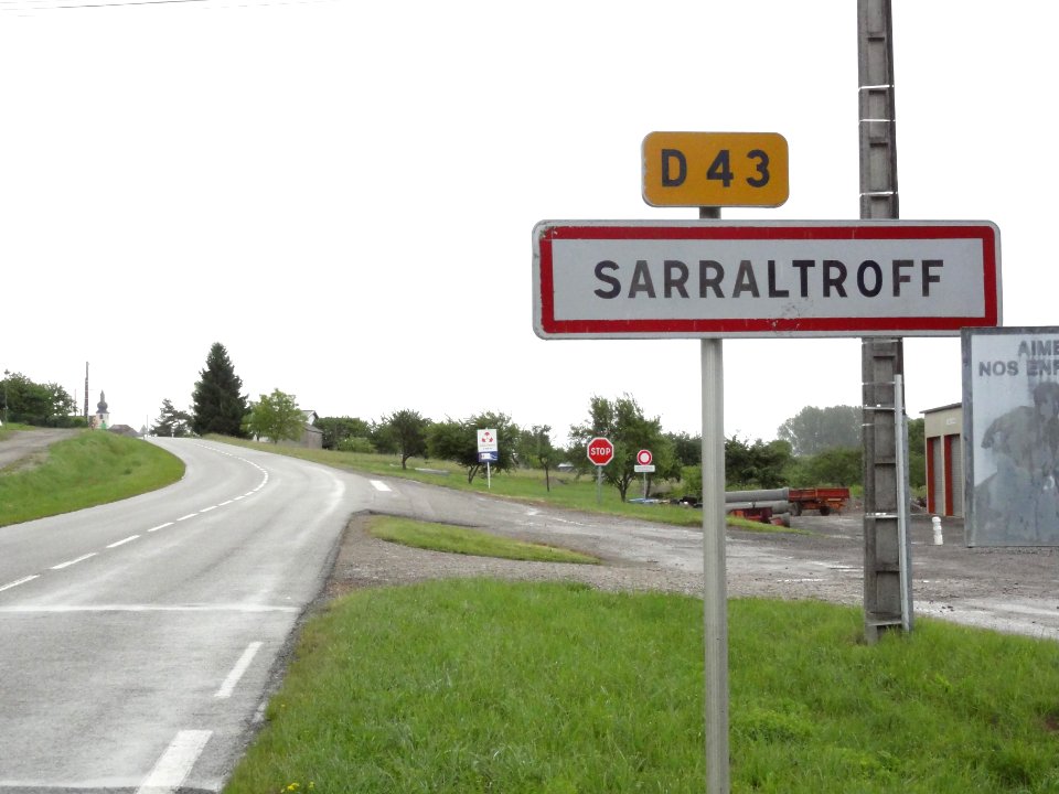 Sarraltroff (Moselle) entrée