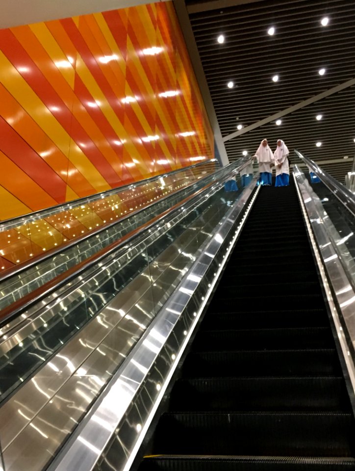 SBK Line Cochrane Station Upper Concourse to Lower Concourse 1
