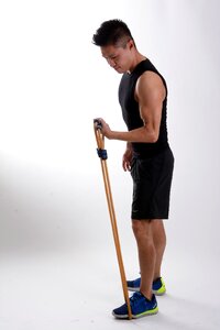 Exercise equipment flexibility guy