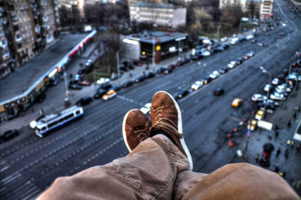Gym shoes brown urban
