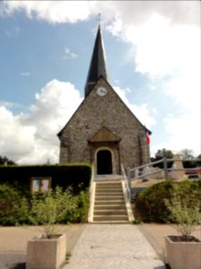 Saussay (Seine-Mar.) église extérieur (02)