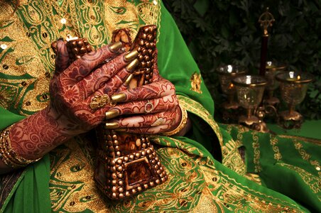 Design indian mehndi