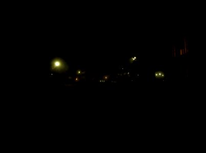 Sather Gate at night 2