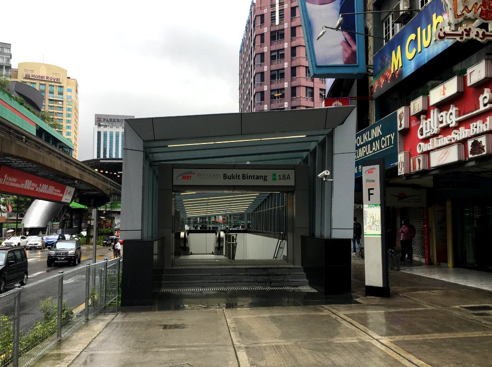 SBK Line Bukit Bintang Entrance F 1