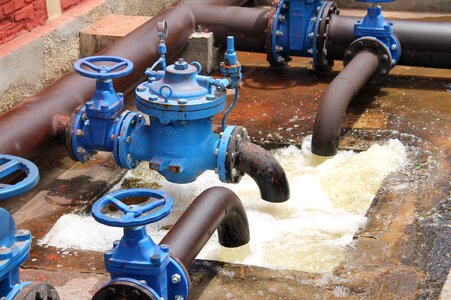 Water resources irrigation pipes pumping