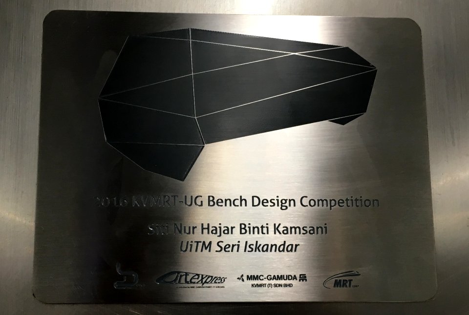 SBK Line Cochrane Station Chair Design Plaque 1