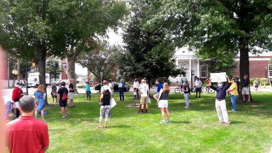 Save the US Post Office protests in Summit New Jersey August 21 2020 1 of 4