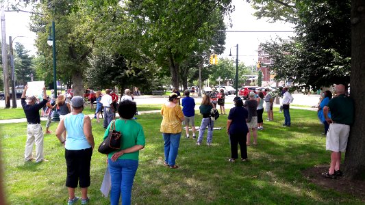 Save the US Post Office protests in Summit New Jersey August 21 2020 3 of 4