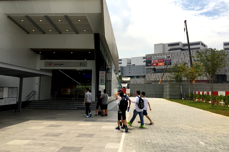 SBK Line Cochrane Station Entrance B 1