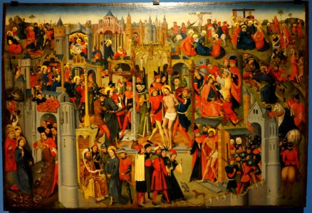Scenes of the Passion of Christ, artist unknown, Brabant, c. 1470-1490 - Museum M - Leuven, Belgium - DSC05175