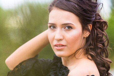 Woman girl model