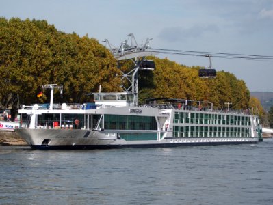 Scenic Ruby, ENI 07001907 on the Rhine river at Koblenz
