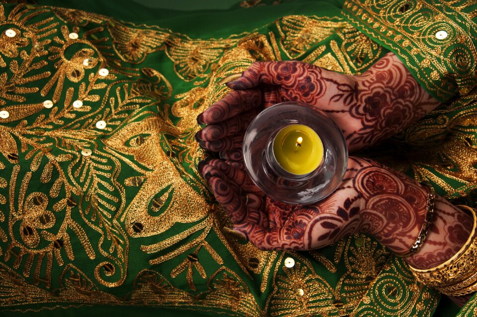 Design indian mehndi