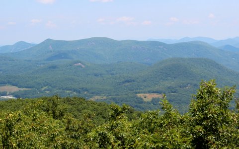 Scaly Mountain NC seen from Rabun Bald