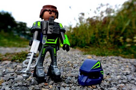 Close up space helm
