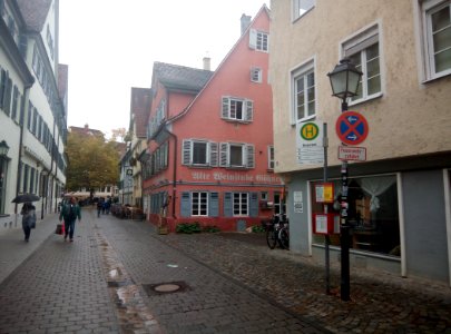 Schmiedtorstraße Tübingen. Bushaltestelle Bürgeramt (2018)