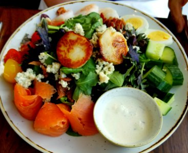 Scallop salad - Cliff House Maine - Cape Neddick, Maine - 20180723 141842