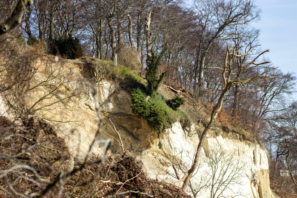 Sassnitz, Steilküste Abbruchkante