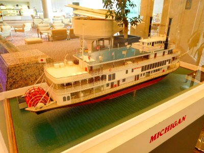 Scalemodel of Michigan, 1982, Biwako Kisen 05
