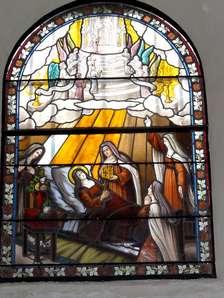 Sausseuzemare-en-Caux (Seine-Mar.) église, vitrail 02