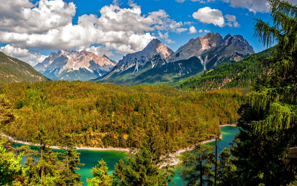 Lake summer austria photo