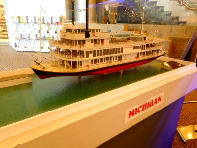Scalemodel of Michigan, 1982, Biwako Kisen 02