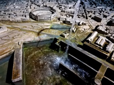Scale model of Pula, Croatia 02