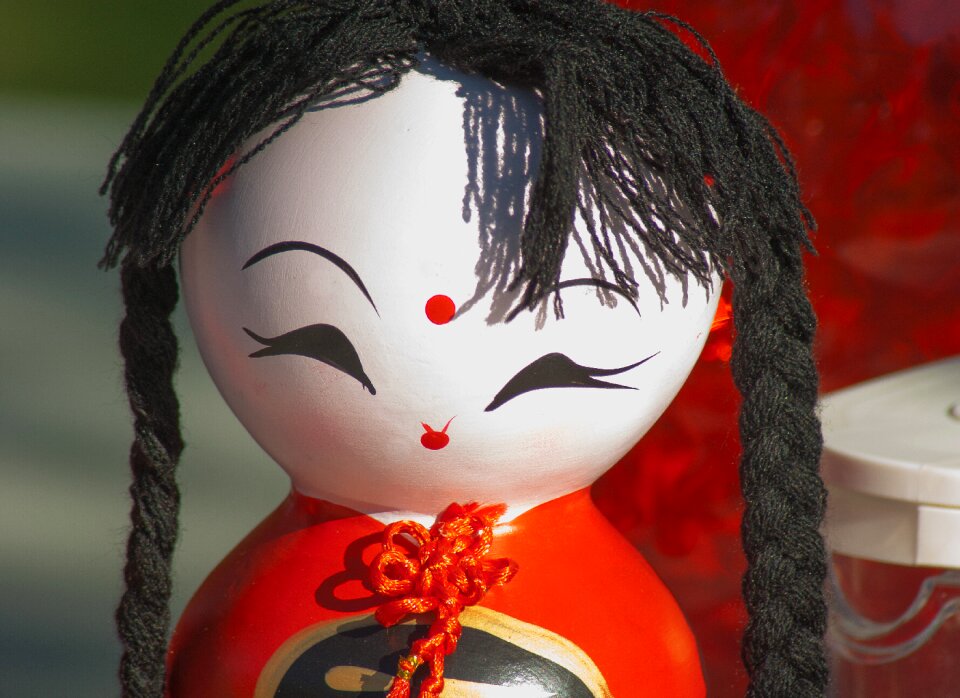 Asian japanese figurine