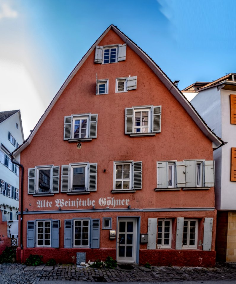 Schmiedtorstraße 5 Tübingen gesehen von der Madergasse 2019