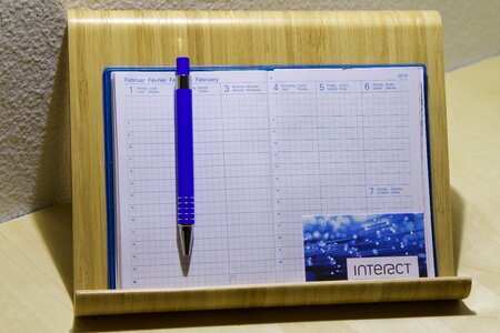 Calendar schreiber business card