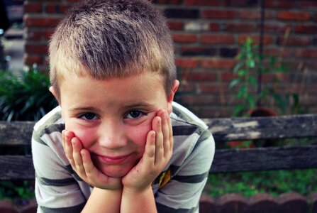 School thinking waiting