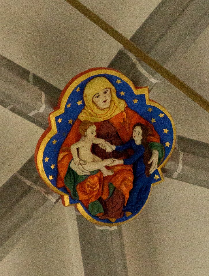 Schlusstein Frauenkirche Görlitz 12