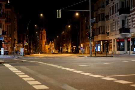 Schmiljanstraße Berlin-Friedenau at night 2021-01-08 01