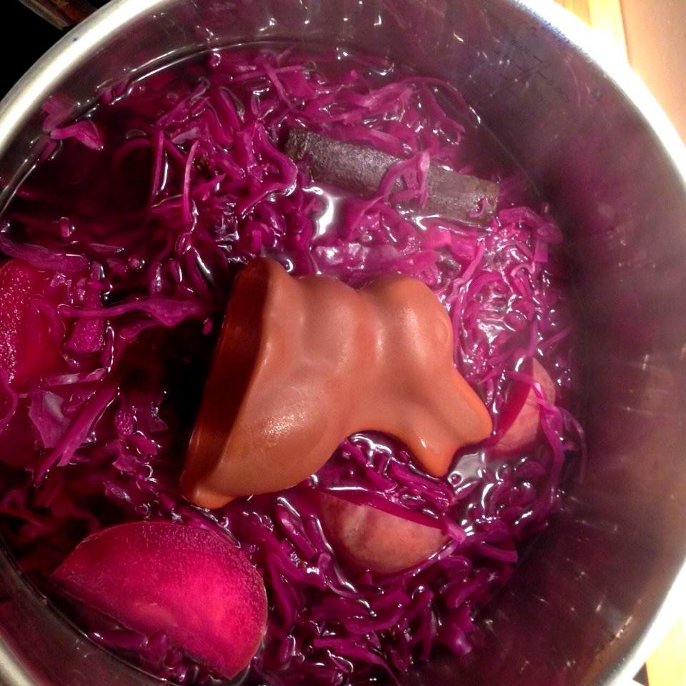 Schokoladenblaukraut mit Zimt