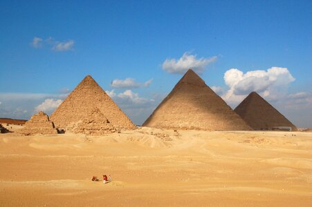 Desert egyptian sand photo