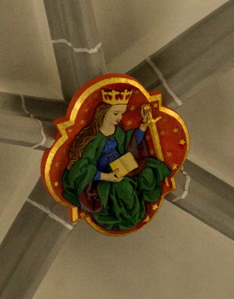 Schlusstein Frauenkirche Görlitz 13