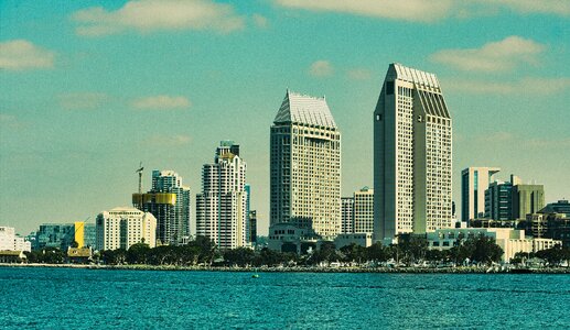 Skyline skyscraper buildings photo