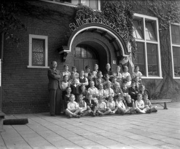 Schoolfoto School Servaes Noutstraat Lindeman, Bestanddeelnr 904-0337