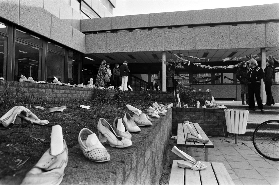 Schoenenprotest in Diemen, Bestanddeelnr 930-0287