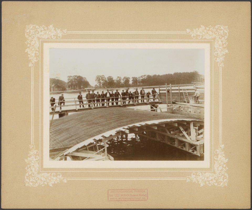 Schulpbrug (Schollenbrug) onder de gemeente Watergraafsmeer, Bestanddeelnr 45