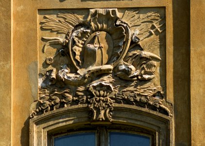 Schloss Uhyst Fensterverzierung