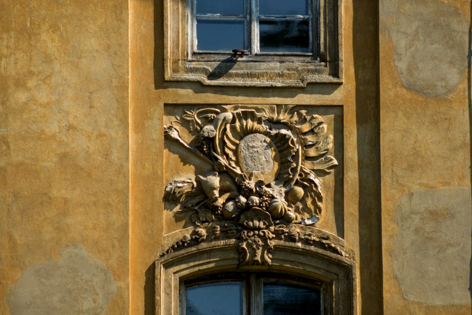 Schloss Uhyst Fensterverzierung (2)