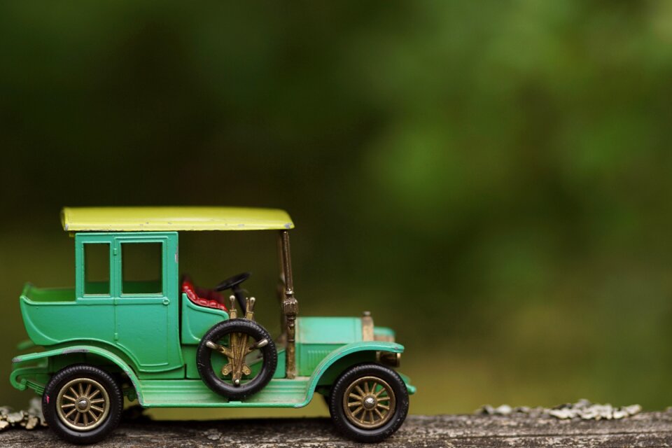 Oldtimer model car vehicle