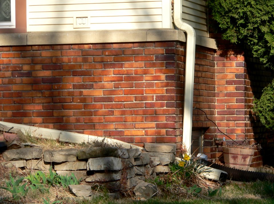 Schulein house (Sioux City) foundation SW corner 1