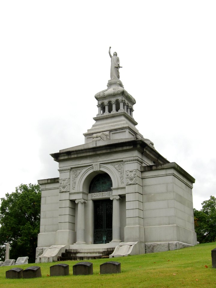 Schreiner mausoleum, Union Dale Cemetery, 2020-09-09, 01