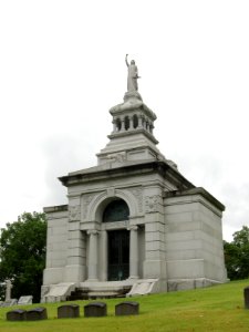 Schreiner mausoleum, Union Dale Cemetery, 2020-09-09, 01