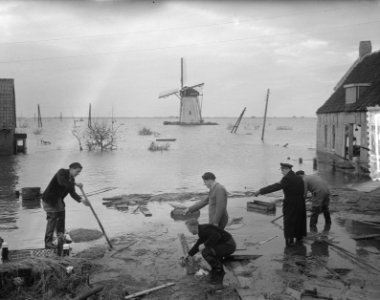 Schouwen Duiveland Nieuwerkerk . Opruimingsplaatjes, Bestanddeelnr 905-6465